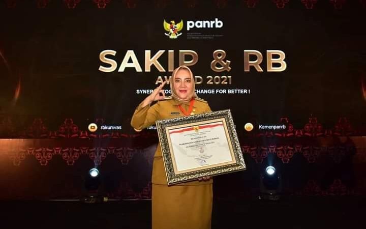 Bangga, Pemkab Mura Raih Predikat BB SAKIP/RB Award 2021