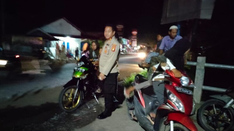 Giat Pengamanan Malam Takbiran Plt Polsek Purwodadi Sukses Amankan Wilayah