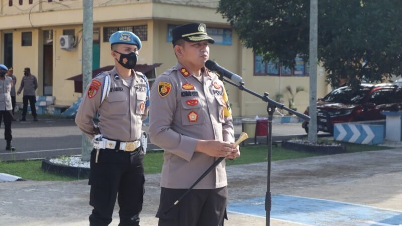 Kapolres Ucapkan Apresiasi TNI-Polri Sukses Stabilitas Kamtibmas Operasi Ketupat Musi 2022.