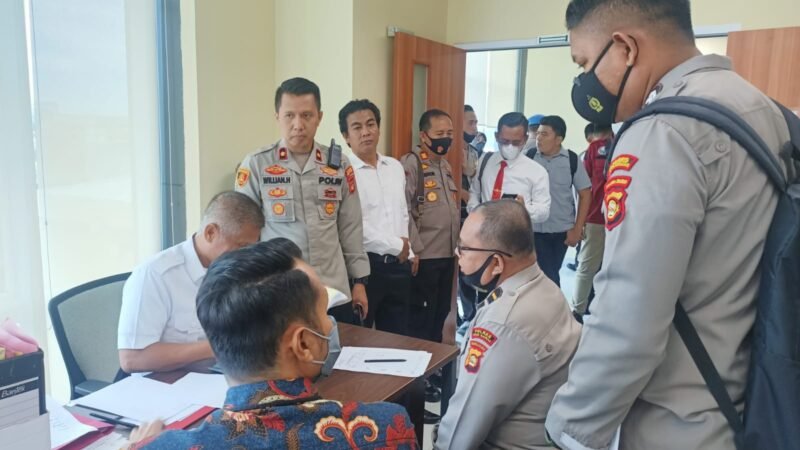 Polres Mura Pemeriksaan Tinjut PTL Tahap 1 Itwasda Sumsel