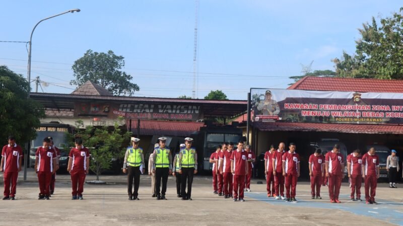 Olahraga Pagi Bersama Polres Musi Rawas