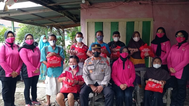 Program Jum’at Berkah Polsek Lubuk Linggau Utara Berjalan Lancar