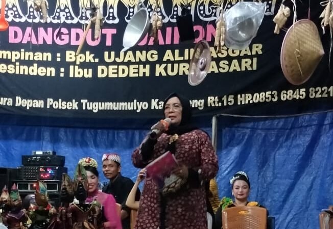 Wabup Mura Hadiri Sedekah Bumi dan Peringatan HUT RI ke-77 Dusun Sukadana