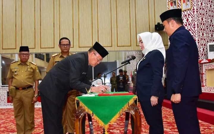 Aidil Rusman Resmi Pj Sekda Musi Rawas