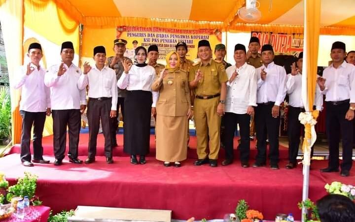 Pengawas Koperasi Peneban Lestari Dilantik, Ini Harapan Bupati