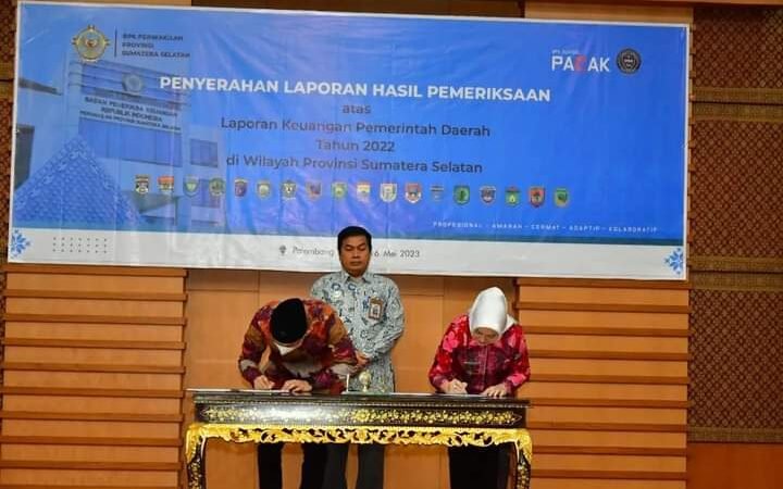 Bupati Mura Terima Penghargaan WTP BPK 8 Kali, 7 Kali Berturut