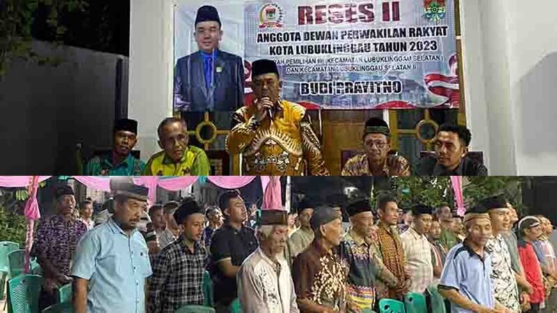 Reses II Dewan Budi Prayitno, Siap Perjuangkan Aspirasi Masyarakat