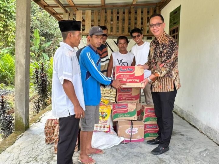 Peduli Banjir, ICMI dan PBI Musirawas Bantu Korban Banjir di Sukaraya Baru