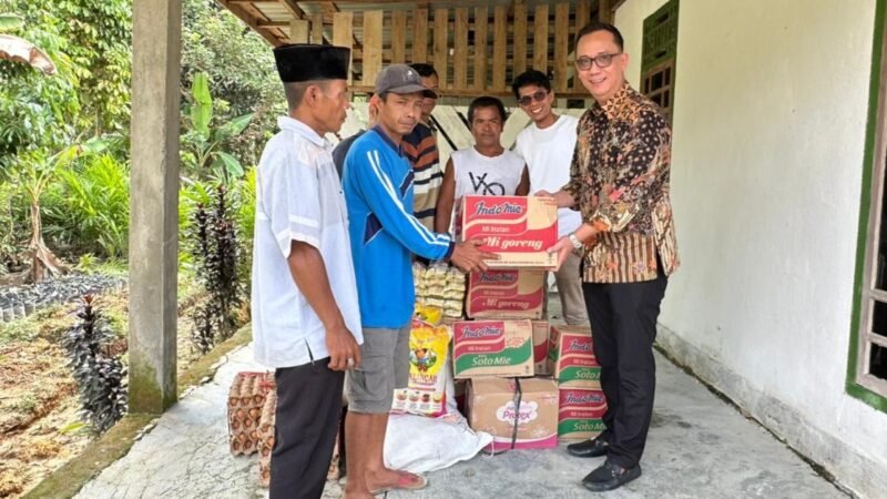 Peduli Banjir, ICMI dan PBI Musirawas Bantu Korban Banjir di Sukaraya Baru