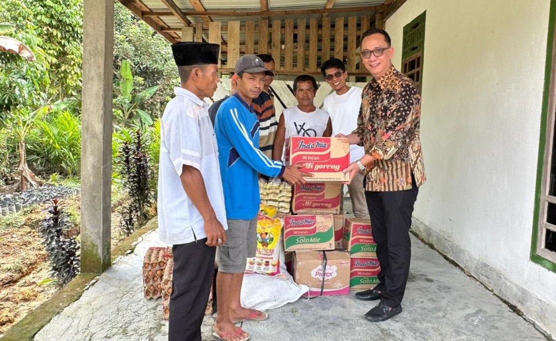 Peduli Banjir, ICMI dan PBI Musirawas Bantu Korban Banjir di Sukaraya Baru