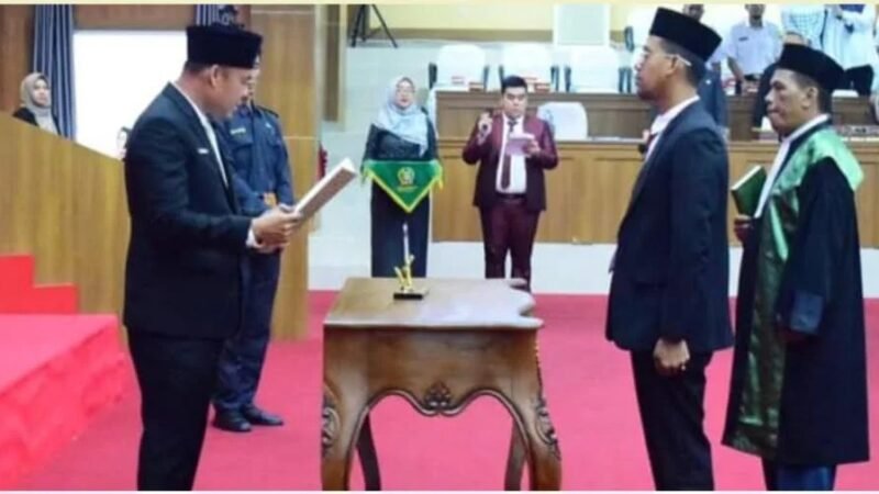 Rapat Paripurna PAW Anggota DPRD Musirawas Fraksi PKS Resmi Dilantik